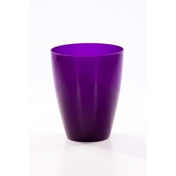 Горшок пластиковый "Эрия" 13 фиолетовый