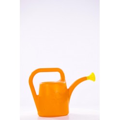 Лейка пластмассовая Кони 5л с рассеивателем оранжевый IKON5-R200