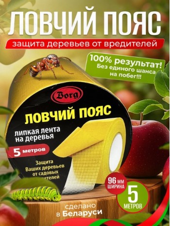 Ловчий пояс 5м х 96мм "BORG"