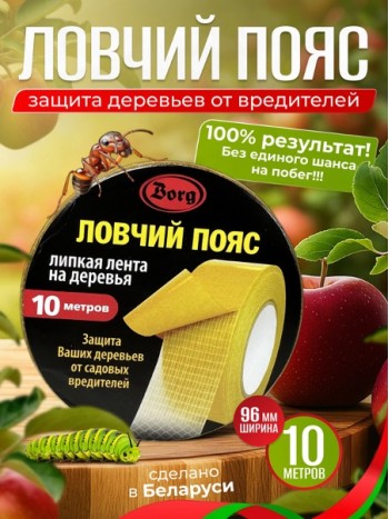 Ловчий пояс 10м х 96мм "BORG"