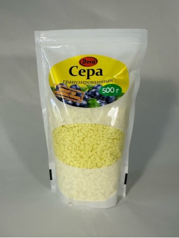 Сера гранулированная 500 гр