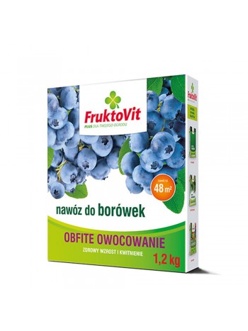 Удобрение Фруктовит Плюс для голубики, 1.2 кг, коробка