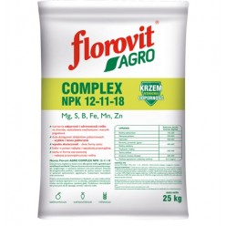 Удобрение Флоровит Агро Комплекс NPK 12-11-18 25 кг, мешок