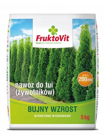 Удобрение Фруктовит Плюс для туй, 5 кг, мешок