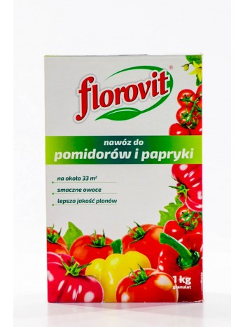 Удобрение Флоровит для томатов и перца гран. 1кг, коробка
