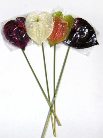 Цветок искусственный "Антуриум" AJ50024 