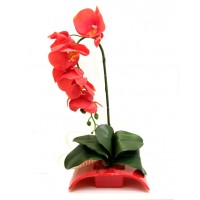 Икебана "Орхидея" искусственная, БФ90019, Hand-Made 