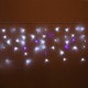 Бахрома для улицы "Мерцание" ширина 3м* в40/60см 100ламп LED, прозрачный провод, 1 режим, IP-54, Белый/синий, возможность соединения 196-111