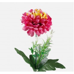Хризантема  цветок искусственный розовая 50 см
