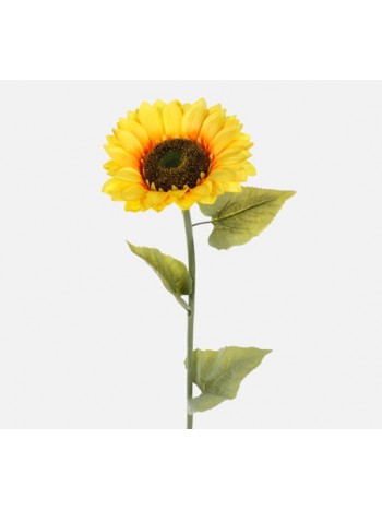 Подсолнух XXL цветок искусственная желтый 1,02м L783-01