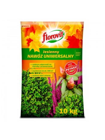 Удобрение Флоровит универсальное осеннее 10 кг, мешок