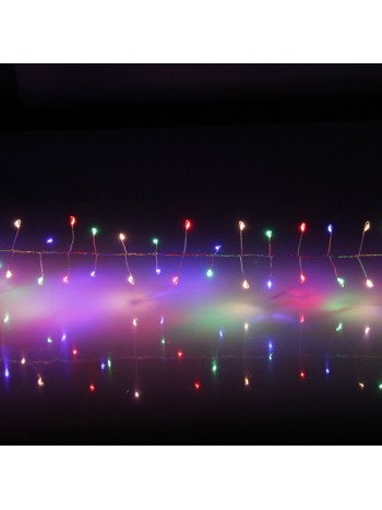 Гирлянда для дома 2,0 м 150 ламп LED  "Мишура", IP-40, Мультицвет 183-117