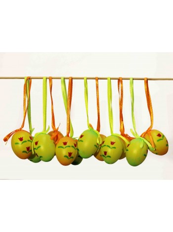 Яйцо пасхальное подвесное, 12шт/уп