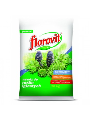 Удобрение "Флоровит" (Florovit) для хвойных гранулированное, 10 кг