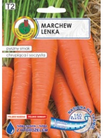 Морковь Ленка на ленте с гидрогелем 6м  "PNOS" (семена)