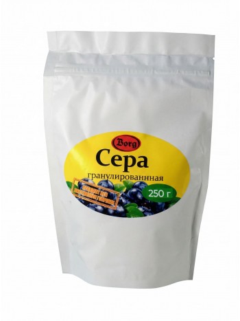 Сера гранулированная 250 гр