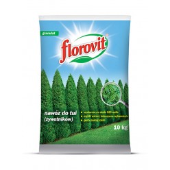 Удобрение Флоровит для туй граннулированное 10кг, мешок