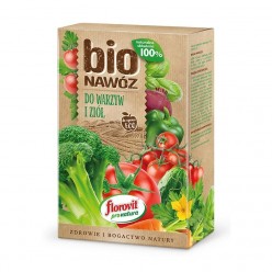 Удобрение Флоровит Про Натура БИО для овощей и трав ECO гран. 1,1л (700г) коробка