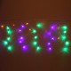 Гирлянда для дома БАХРОМА ширина 3м* в30/50см 120ламп LED, прозрачный провод,  8 режимов, IP-20, Мультицвет (возможность соединения) 183-252