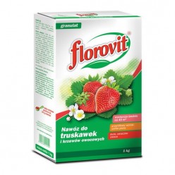 Удобрение "Флоровит"(Florovit) для клубники и земляники гранулированное, 1 кг (коробка)