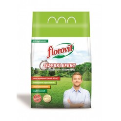 Удобрение "Флоровит"(Florovit) для газона "Быстрый эффект", 1 кг (мешок) 